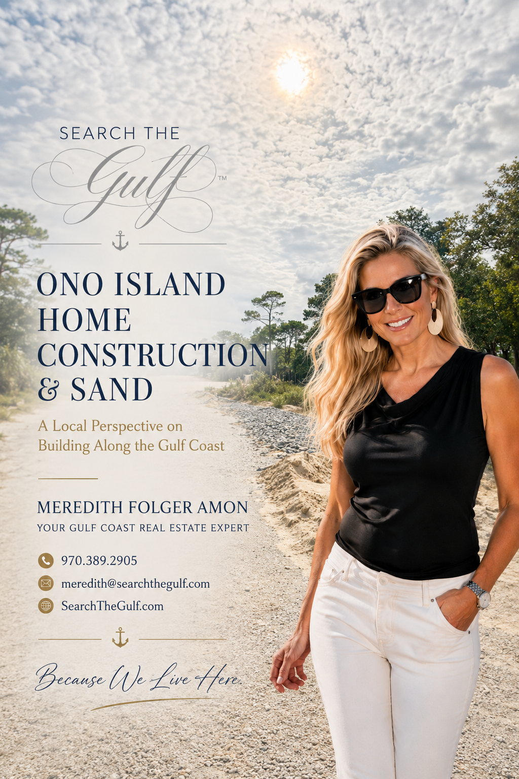 Ono Island New Home Construction Sand Elevation